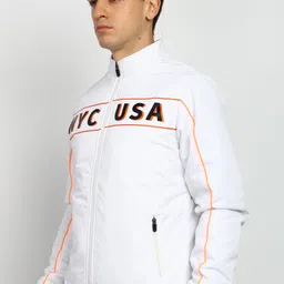 raziman Men Graphic Print Bomber Jacket image 4