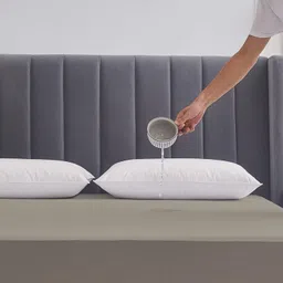 luxurious life King Size Fitted Terry Cotton Stretchable, Waterproof Mattress Cover image 3