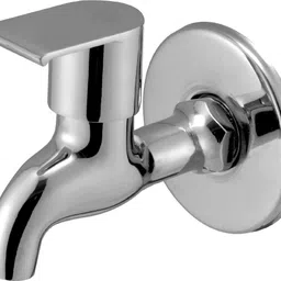 prestige Waterfall Bib Cock Pack Of 1 Finish Chrome platet Tap Made Of Brass Faucet Bib Cock Bathroom Tap Bib Tap Faucet image 1