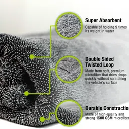 caronix Microfiber Vehicle Washing Cloth image 2