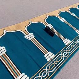 hr carpet Blue Acrylic Carpet image 1