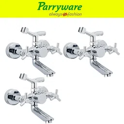 parryware Trio Wall Mixer with Crutch For hand Shower Provision set of 3 pic 324 Wall Mixer with hand Shower Provision Wall Mixer Faucet-picture-15