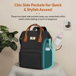 staranddaisy Baby Diaper Bag For Mothers Spacious Waterproof Backpack With Multiple Pockets Mothers Maternity Bags for Travel Diaper Backpack image 5