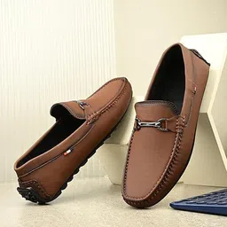 empeno Loafer Shoes for Men| Slip-on|Stylish| Perfect for Formal, Business Casual Loafers For Men-picture-26