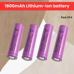 sacro Rechargeable 1800Mah Lithium-Ion For Light Speaker Pack of 4Q89 Battery-picture-19