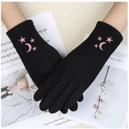 alamos Embroidered Winter Women Gloves-picture-11