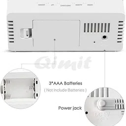 pinopa Digital White Clock image 2