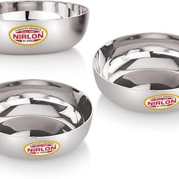 nirlon Stainless Steel Vegetable Bowl-picture-5