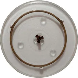 whiteflip 12.5 Inch Microwave Oven Glass Plate Turntable Plate Set (Plate, Coupler & Ring) Fiber Glass Microwave Turntable Plate-picture-10