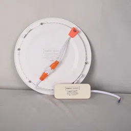 kindle lights LED ALUMINIUM SLIM PANEL 15W WHITE ROUNDED Ceiling Light Ceiling Lamp image 2