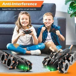 nickspool Drift Stunt RC Car 4WD – 360° Flip Double-Sided Toy for Kids 6+ image 4