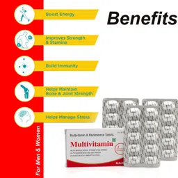 refollium Multivitamin & Multimineral for Immunity, Strong Bones & Energy for Men & Women image 4