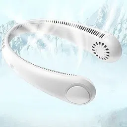 VOLTegIC Quiet Wearable Personal Fan with 3 Wind Speed for Sports Outdoor NF-14 Rechargeable Fan, USB Fan-image-5