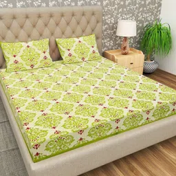 rekha boutique Cotton Double Bed Cover-picture-38