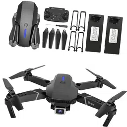 clubics HD 2 Batteries E88 Dual Drone 4K Headless Mode1080P Obstacles 360Flip Aerial Drone-picture-15