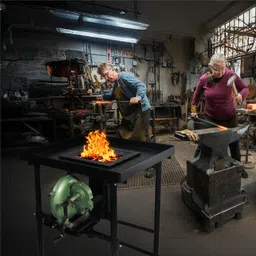 sonret मैनुअल हैंड ब्लोअर | चूल्हा, कोयला और अंगीठी जलाने, चाय बनाने तथा लोहार के लिए | Forward Curved Air Blower image 4