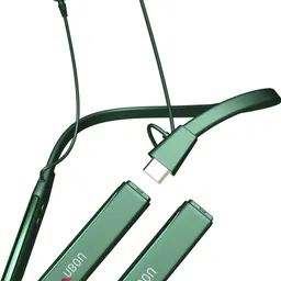 cl 35 bluetooth wireless neckband with 100 hours of playtime black colour Bluetooth Headset-image-58