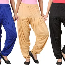 just try fashion Solid Viscose Women Harem Pants-picture-18