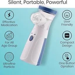 HEALBIRD Handheld Mesh Nebulizer for Adults & Kids [USB & Battery operated] Nebulizer image 2