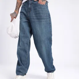 glitchez Men Mid Rise Blue Jeans-picture-12