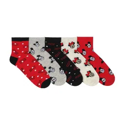 Supersox Men Pack of 5 Assorted Patterned Ankle-Length socks image 3