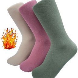 Alexvyan Women Pack Of 3 Calf-Length Socks-picture-33