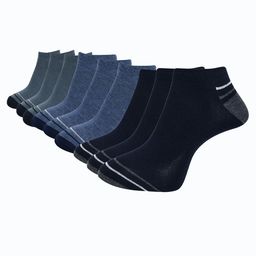 Dollar Socks Men Pack Of 9 Assorted Ankle Length Socks-picture-30