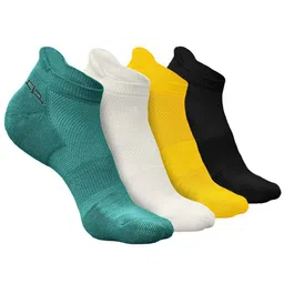 Heelium Men Pack Of 4 Anti-Bacterial Bamboo Ankle-Length Socks-picture-12