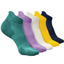 Heelium Men Pack Of 5 Anti-Bacterial Odour-Free Ankle-Length Socks-picture-47