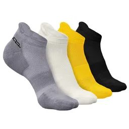 Heelium Men Pack Of 4 Anti Bacterial Ankle Length Socks-picture-17