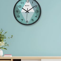 OLIVE TREE Black & White Printed Contemporary Wall Clock-picture-10