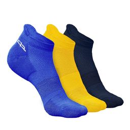 Heelium Men Pack of 3 Ankle-Length Odour-Free Anti-bacterial Socks-picture-34