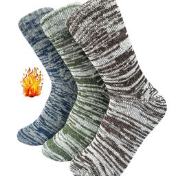 Alexvyan Pack Of 3 Patterned Calf-Length Socks-picture-18
