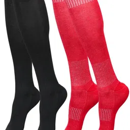 BAESD Men Pack Of 2 Knee-Length Football Socks-picture-39