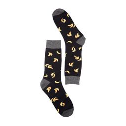 The Tie Hub Men Bananas Patterned Calf-Length Socks-picture-9
