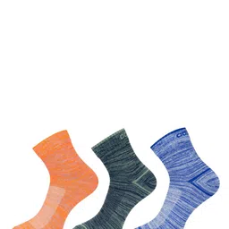 ADIDAS Men Pack of 3 Flat Knit Ankle Socks-picture-20