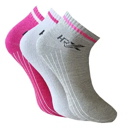 HRX by Hrithik Roshan Women Pack of 3 Socks-image-86