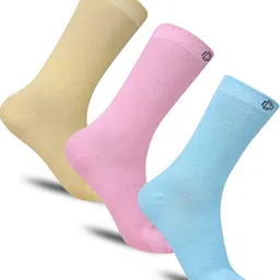 Dollar Socks Pack Of 3 Cotton Calf Length Socks-image-16