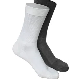 HEELIUM Odour-Free Breathable Bamboo Crew Length Formal Socks-picture-29