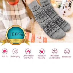 EL REGALO Pack Of 5 Patterned Calf-Length Socks image 2