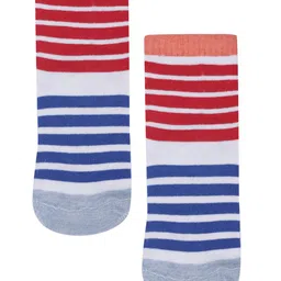 Dollar Socks Kids Pack Of 5 Striped Assorted Calf-Length Socks image 3