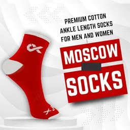 Xjarvis Pack Of 6 Cotton Ankle-Length Socks image 5