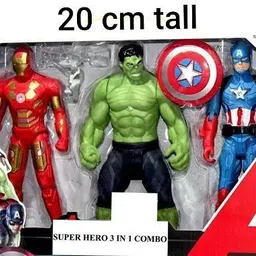 the mechanic Superheroes Action Figures Set with movable body parts image 1