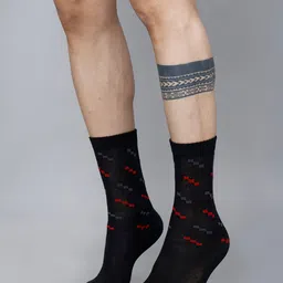 Dollar Socks Men Pack Of 12 Assorted Ankle Length Socks image 5