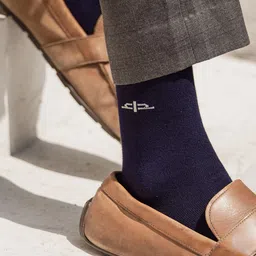 HEELIUM Odour-Free Breathable Bamboo Crew Length Formal Socks image 5