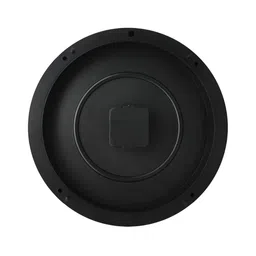 Aura Black & White Textured Analogue Wall Clock image 4