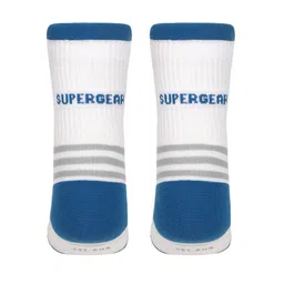 SuperGear Men Workout Pack Of 2 Patterned Ankle-Length Socks image 4
