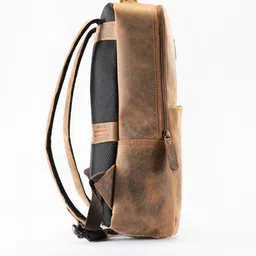 Picco Massimo Unisex Tan Backpack image 4