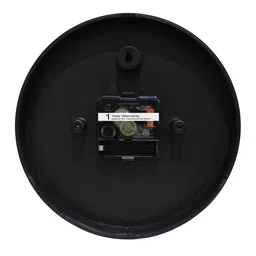 RANDOM Blue & Yellow Printed Round Traditional Plastic Wall Clock image 5