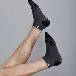 Dollar Socks Pack Of 3 Striped Ankle Length Socks image 2